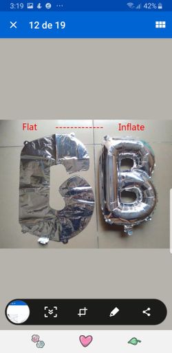Balloons Letters 16"