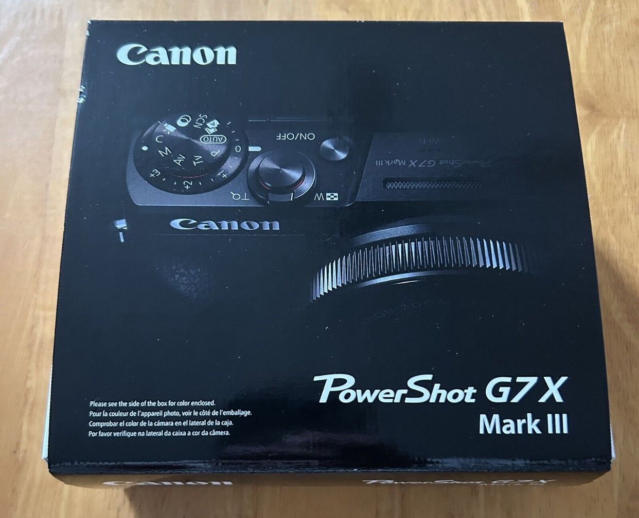 Canon G7X MarkIII