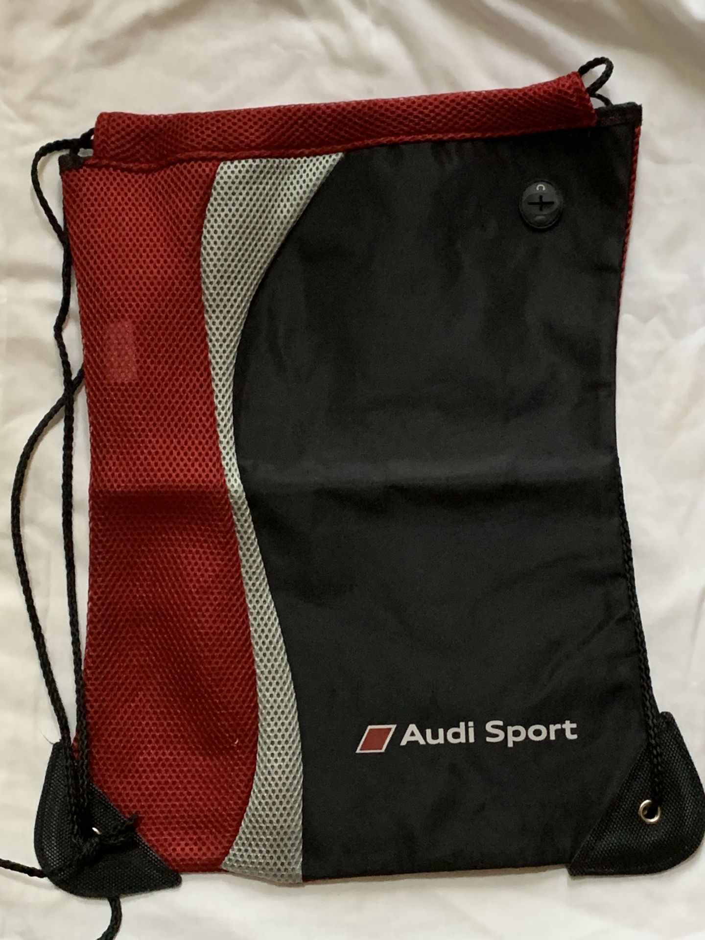 New AUDI SPORT Draw String Backpack Cinch Sackpack
