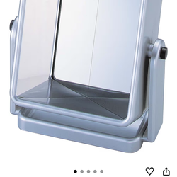 TRUE mirror! See your real face with a non-reversing mirror