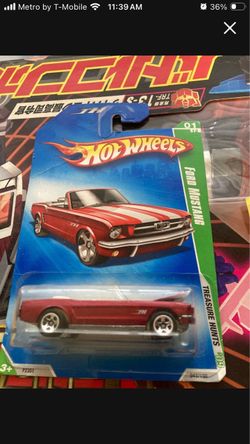 Hot Wheels Ford Mustang Treasure Hunt