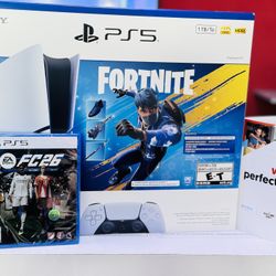 PlayStation 5 Disc Fortnite With Free Game For Valentines Week Offer Till 14th Feb