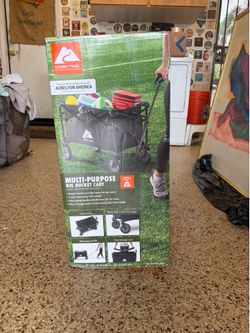 Ozark Trail Multi Purpose Big Bucket Cart