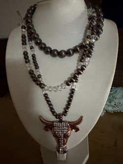 Multi strand necklace