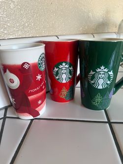 Starbucks mugs
