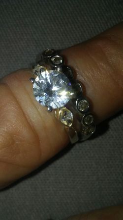 Ring set sterling silver