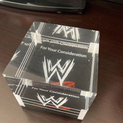 WWE ring paperweight