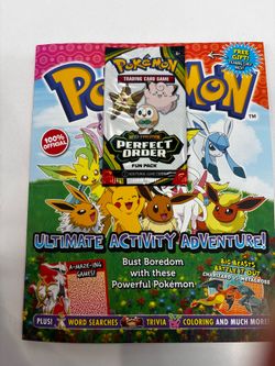 Pokemon perfect order activity book
