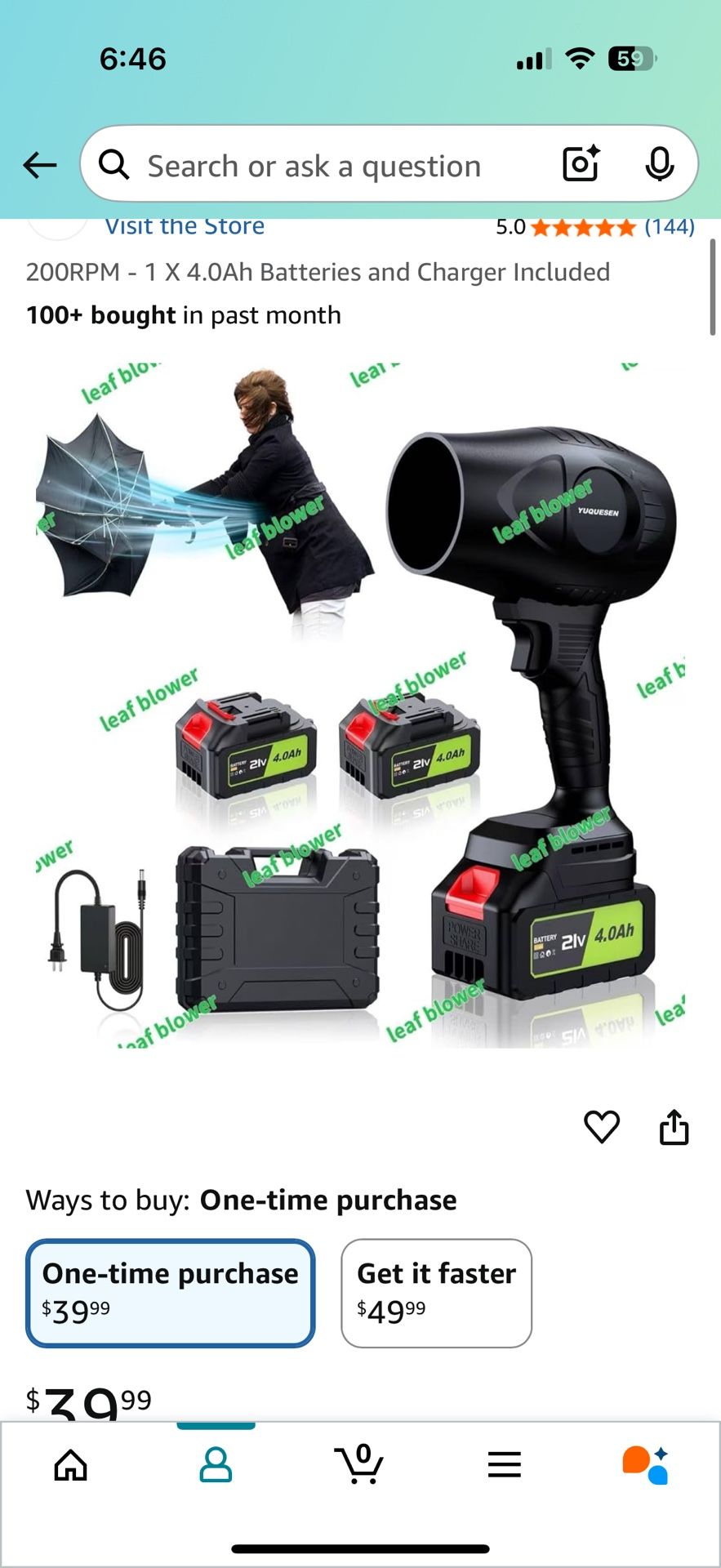 Leaf Blower