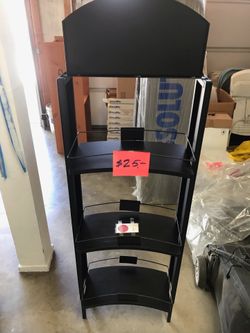 Display Rack, Black, Industrial
