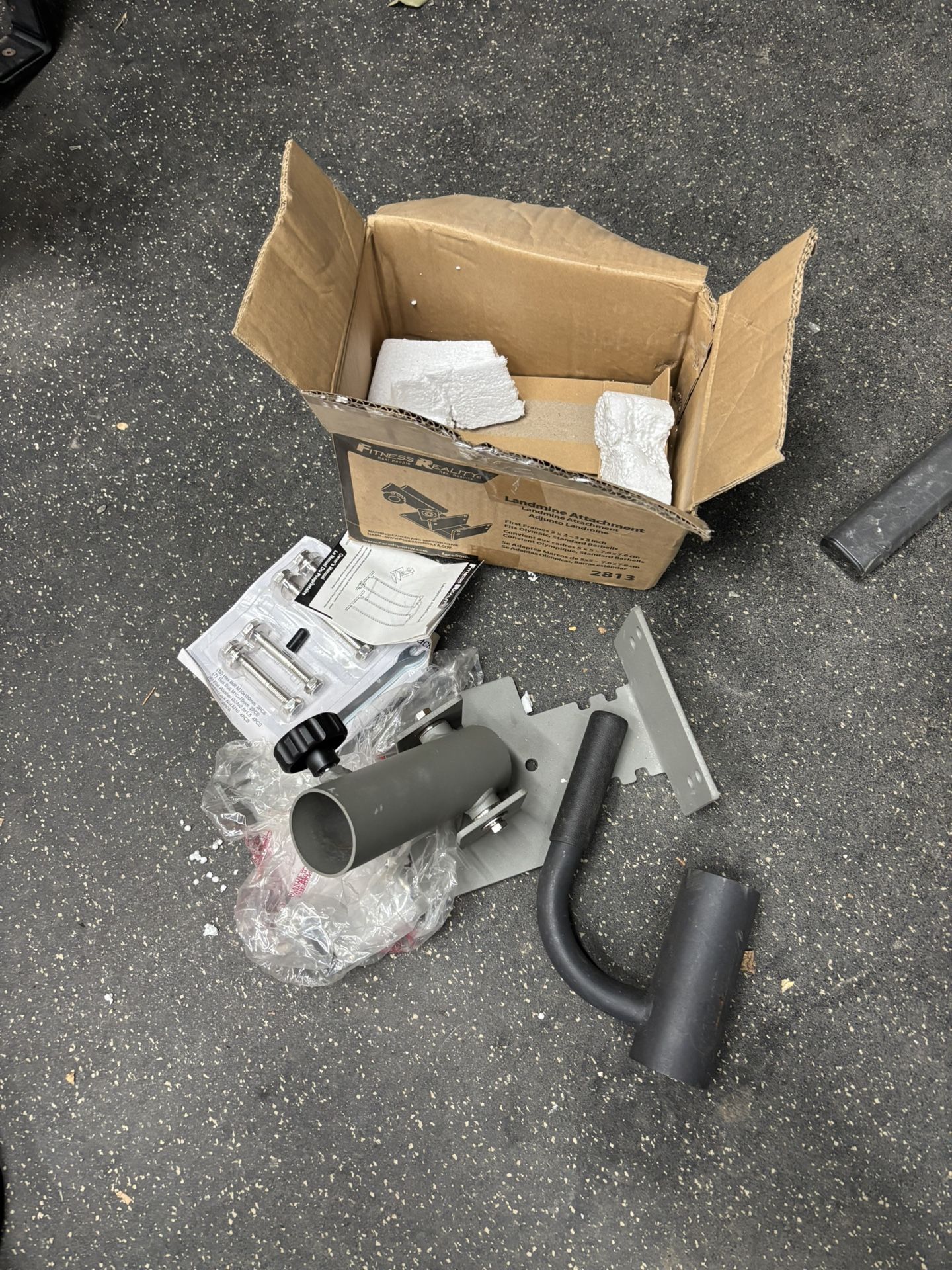 Gym Landmine Attachment And Handle