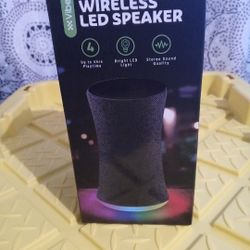 Wireless LED Glow Bluetooth Speaker 