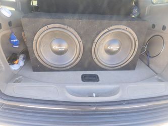 Ct sounds  12in subwoofer