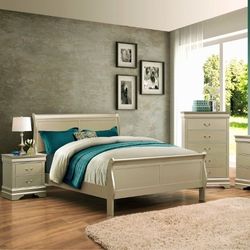 Brand New! 7pc Queen Bedroom Set 😍/ Take It home with Only$39down/ Hablamos Español Y Ofrecemos Financiamiento 🙋🏻‍♂️ 