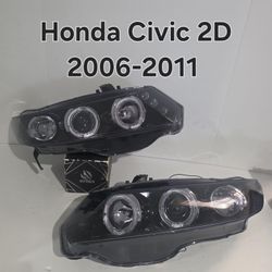 Honda Civic 2D 2006-2011 Headlights 