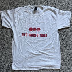 New BTS World Tour Arirang Concert T-Shirt Kids Youth L (Adult XS) Merch