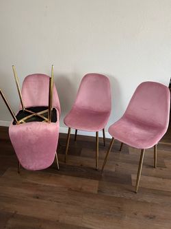 Modern Velvet Dining Chairs Set
