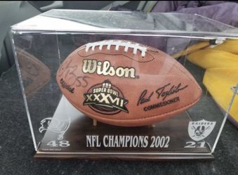 NFL Super Bowl 36 football Authentic