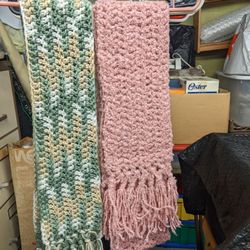 Hand Made Crochet Scarves