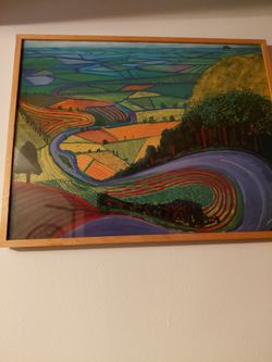 Glass framed print 26x22*** if listed its still available