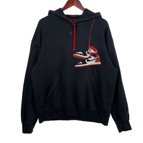 Jordan Jumpman Holiday Fleece-Lined Hoodie Sweatshirt Large