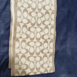 Authentic COACH Women's Scarf. New. $40. Pickup In Oakdale