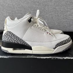 Jordan 3 White Cement