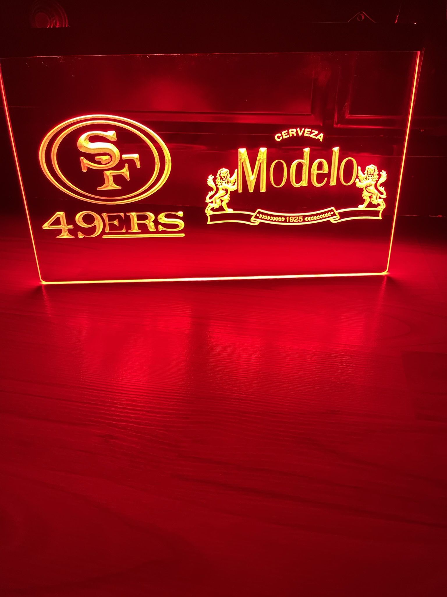 LED NEON RED LIGHT SIGN 8x12