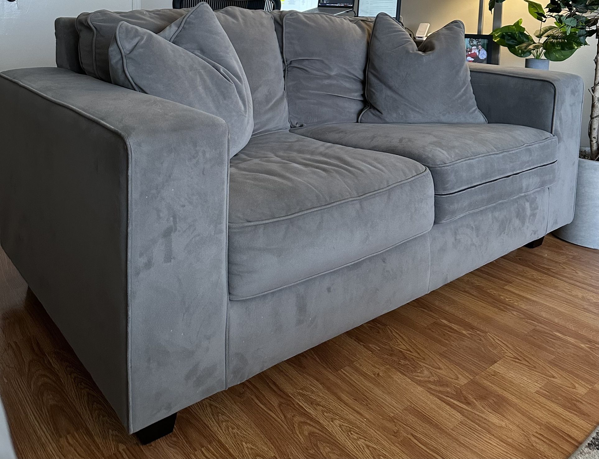 Gray Sofa 2 Seat