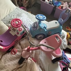 3 Kids Little Scooters (little Girl)