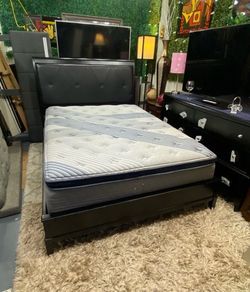 Queen Bed Frame And Mattress