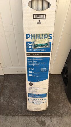 Philips F40T12 T12 40W 48-Inch Fluorescent Bulbs
