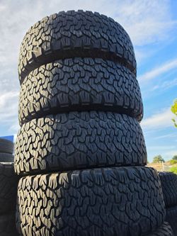 315 70 17 Bfgoodrich Ko2 tires Con 80% de Vida Las 4