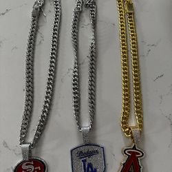 Team Chains & Pendants – $20 Each