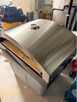 Outdoor Gas Grill Top Pizza Oven