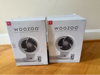 Woozoo globe fan ventilator x2