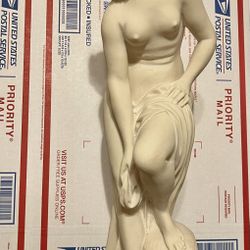 Lorenzo Dal Torrione Statue Vénus au bain 16” Very Heavy 