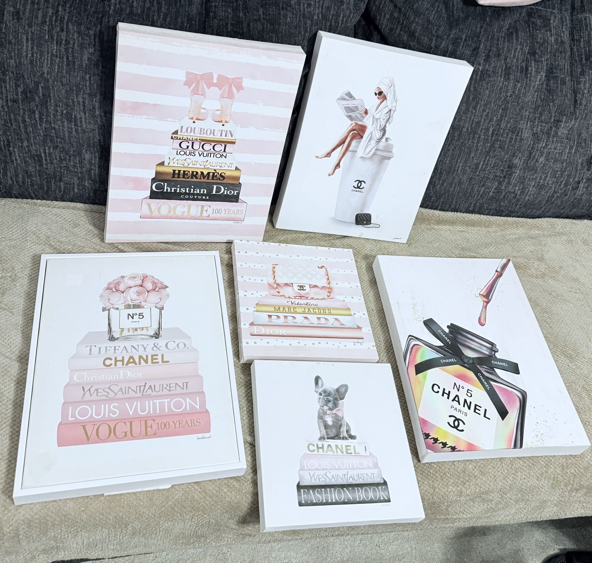 Decoracion De Hermosos Cuadros En Perfecto Estado 