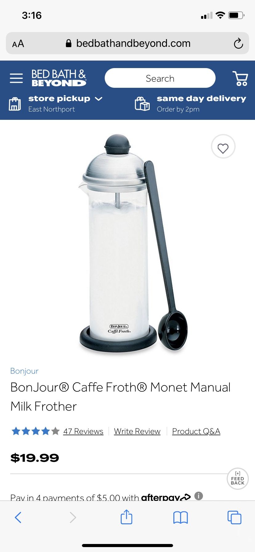 Caffe Froth Monet