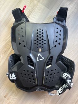 Leatt 3.5 Chest Protector – Black Motocross / Dirt Bike Armor open box