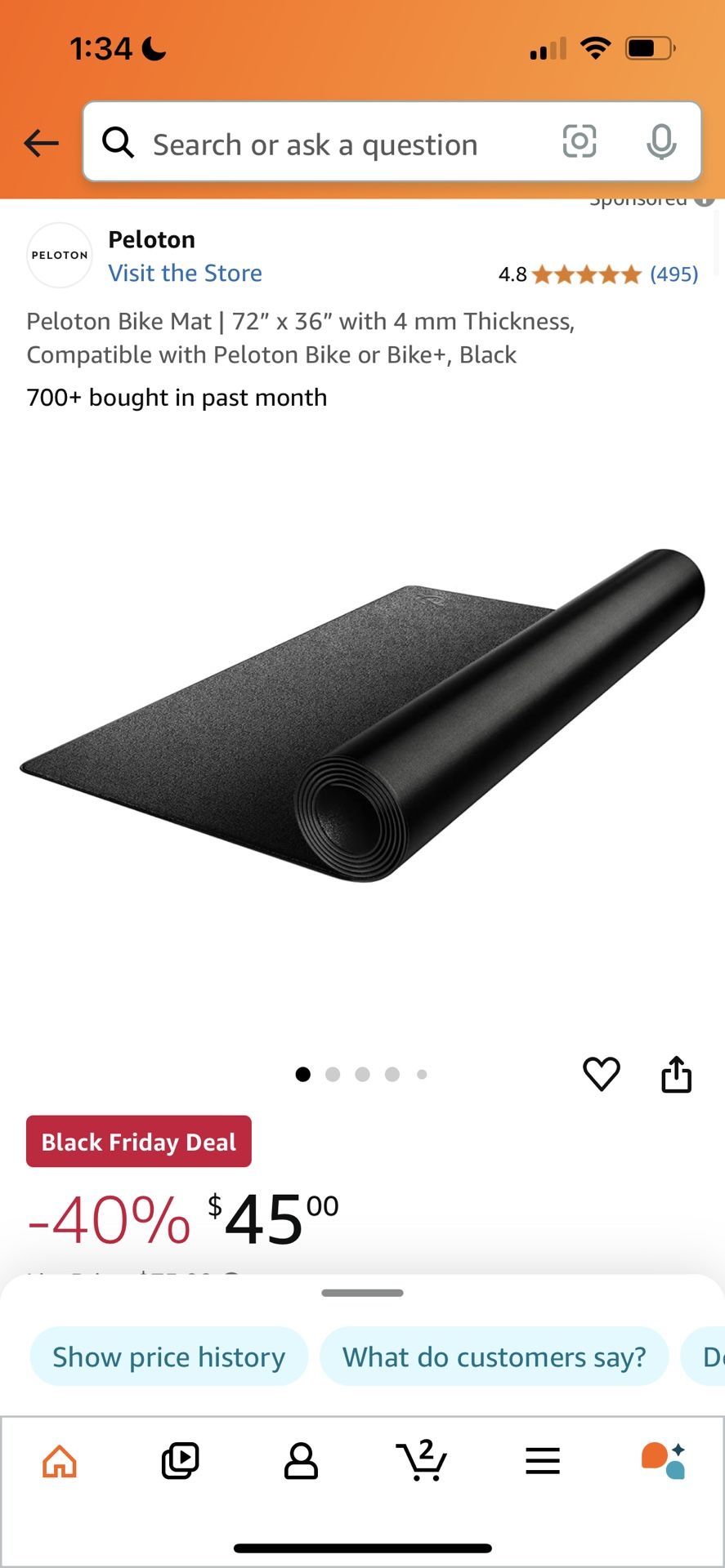 Peloton Mat