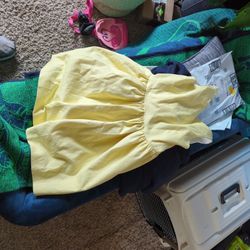 Ralph Lauren Size 12 In Girls Yellow Dress