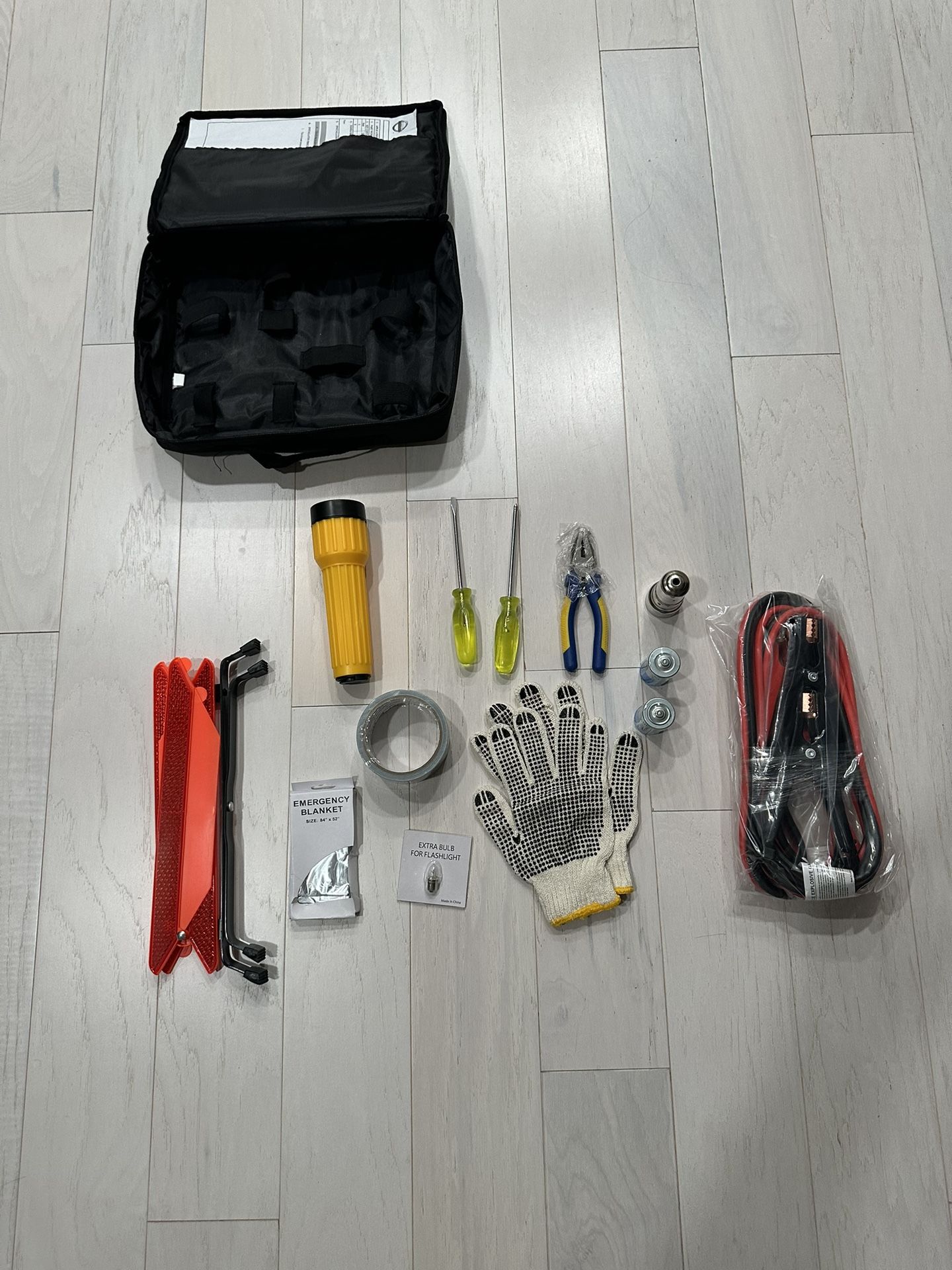 Emergency Road Kit With Med Kit