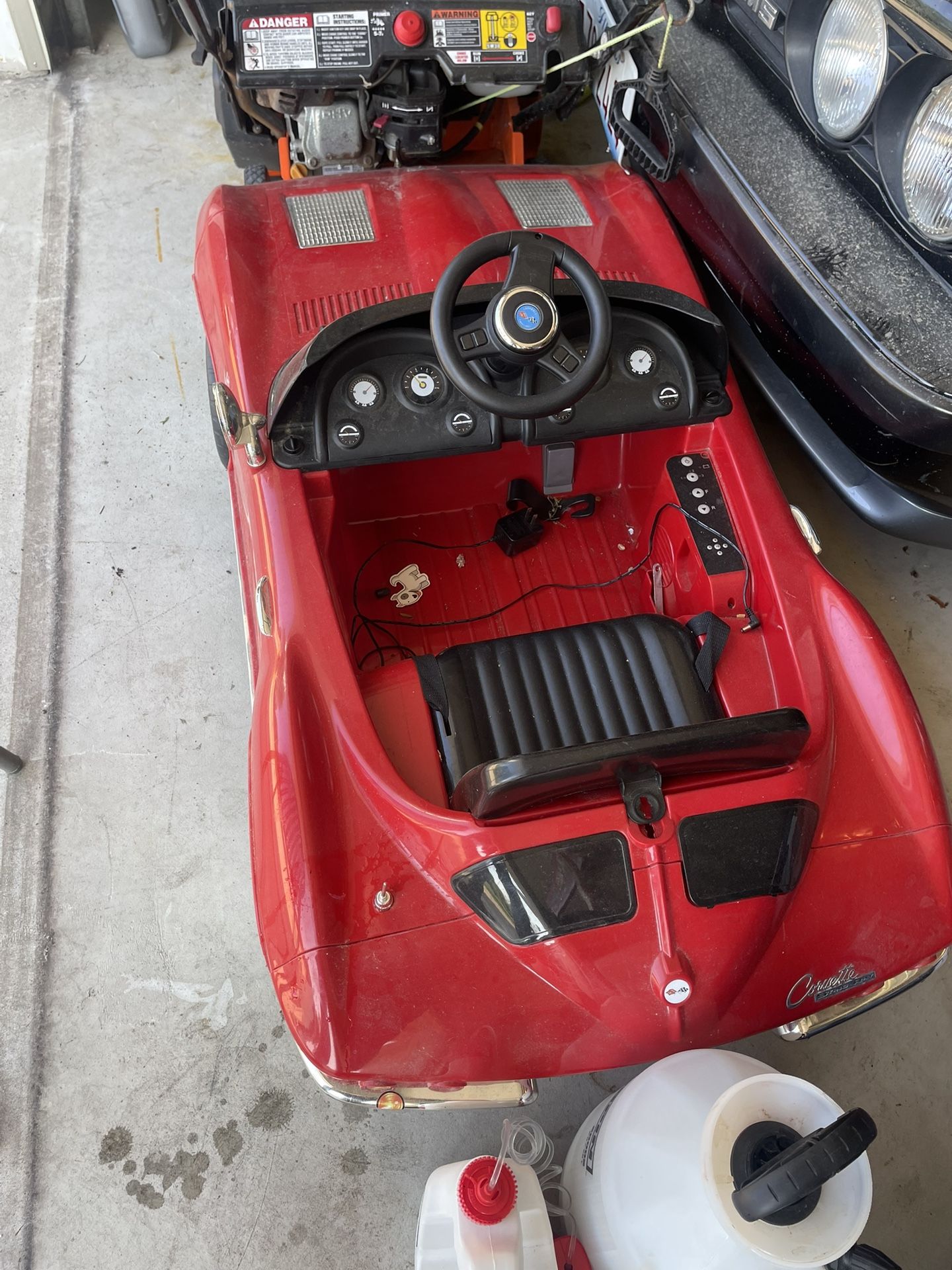 Power Wheel Corvette
