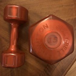 15 lbs Jelly-Bell Dumbbells
