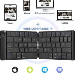 Multi Device Keyboard Folding Bluetooth 