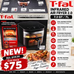 T-fal Infrared Air Fryer 2.0 7.3 Qt