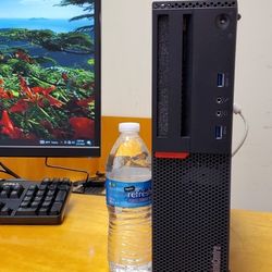 【Priced For One Computer Only】Lenovo Business PCs: i5  at 4x3.3GHz, 32GB RAM, 1000GB SSD, Win10Pro, OfficePro, AdobePro