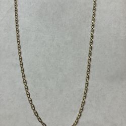 10k Gold Chain #110217-7 MJ