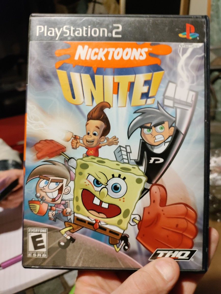 Nicktoons Unite Playstation 2 Game